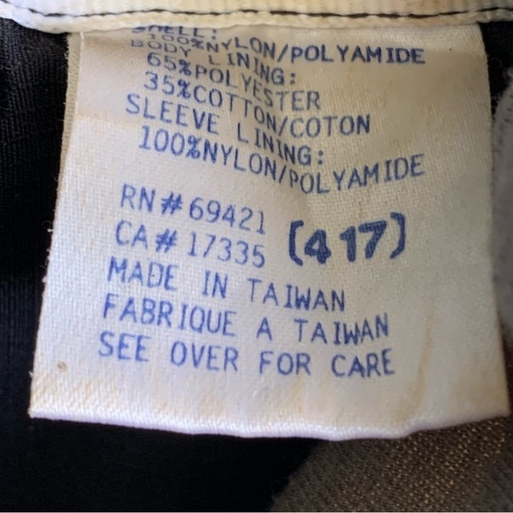 Vintage Windbreaker Track Jacket Reebok Size Medium 90s - Picture 6 of 8